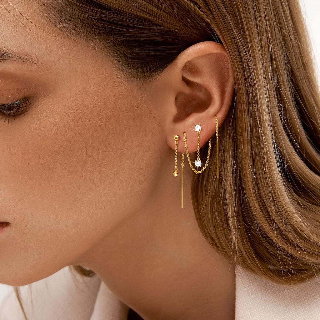 Love Tassel Earring Set (3-Piece)
