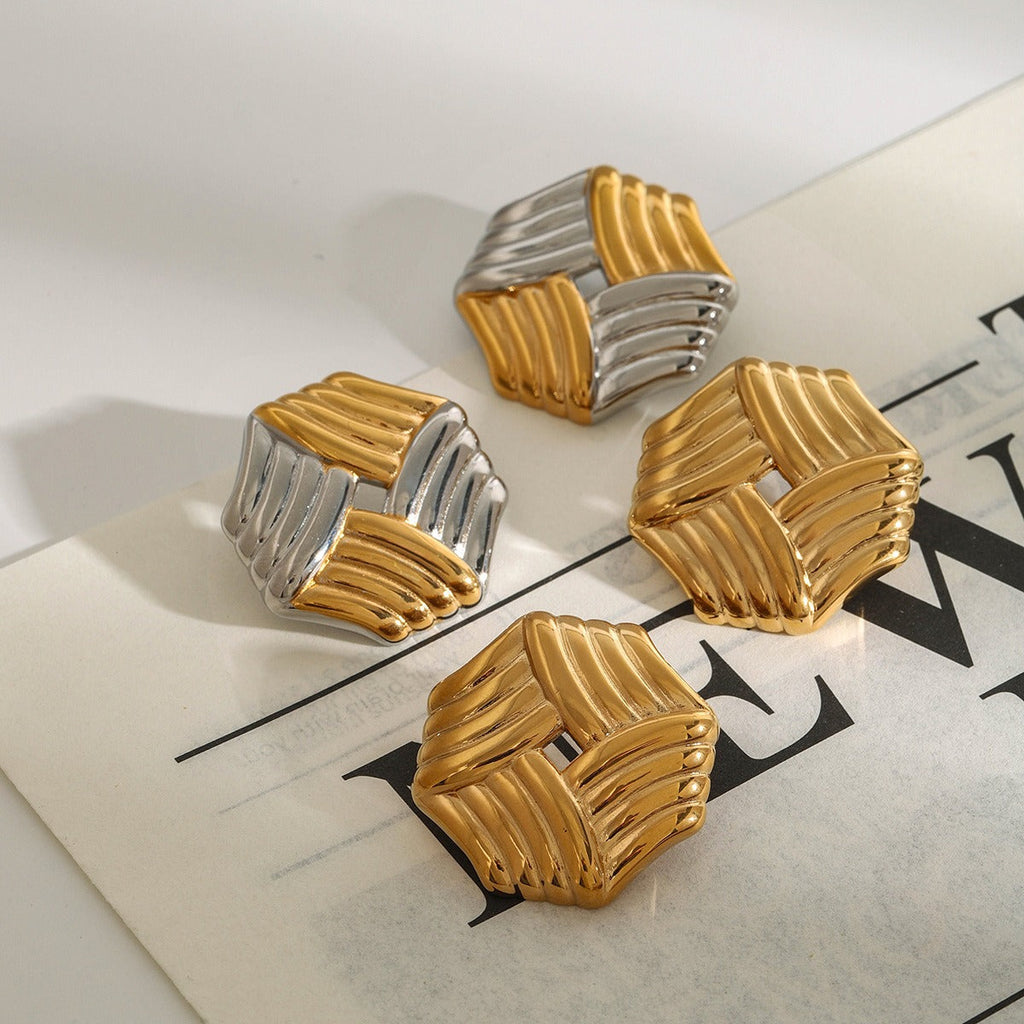 Octagonal Earrings
