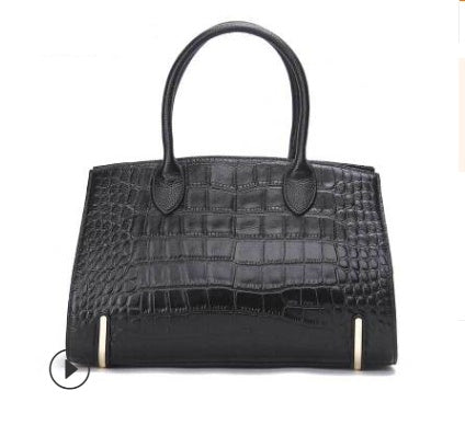 Oval Croc Handbag