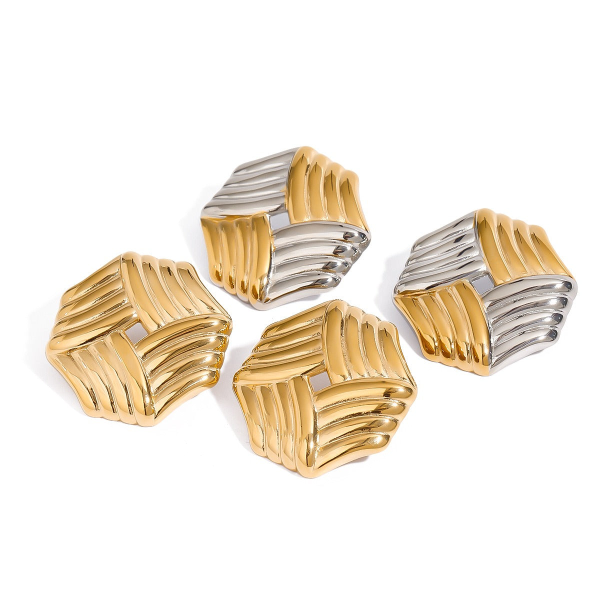 Octagonal Earrings