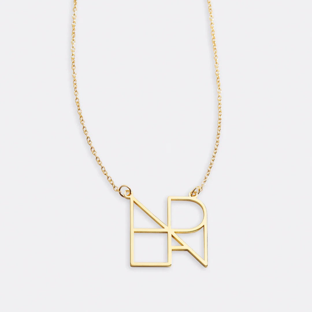 The Lettering necklace
