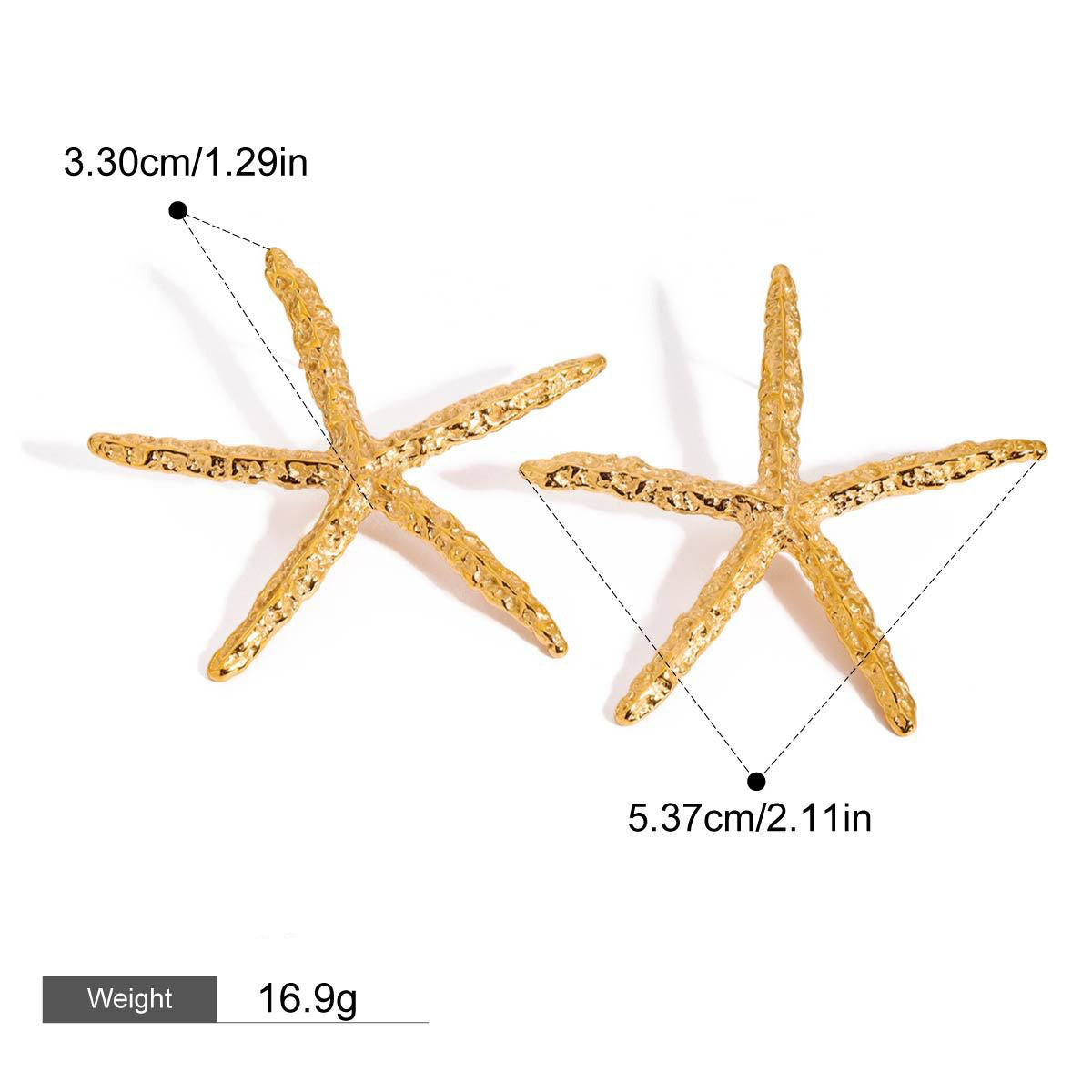 Starfish Earrings