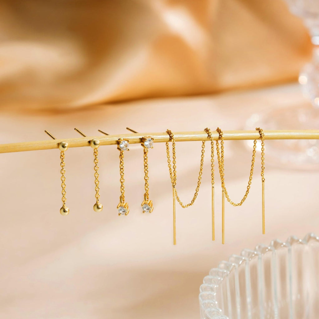 Love Tassel Earring Set (3-Piece)
