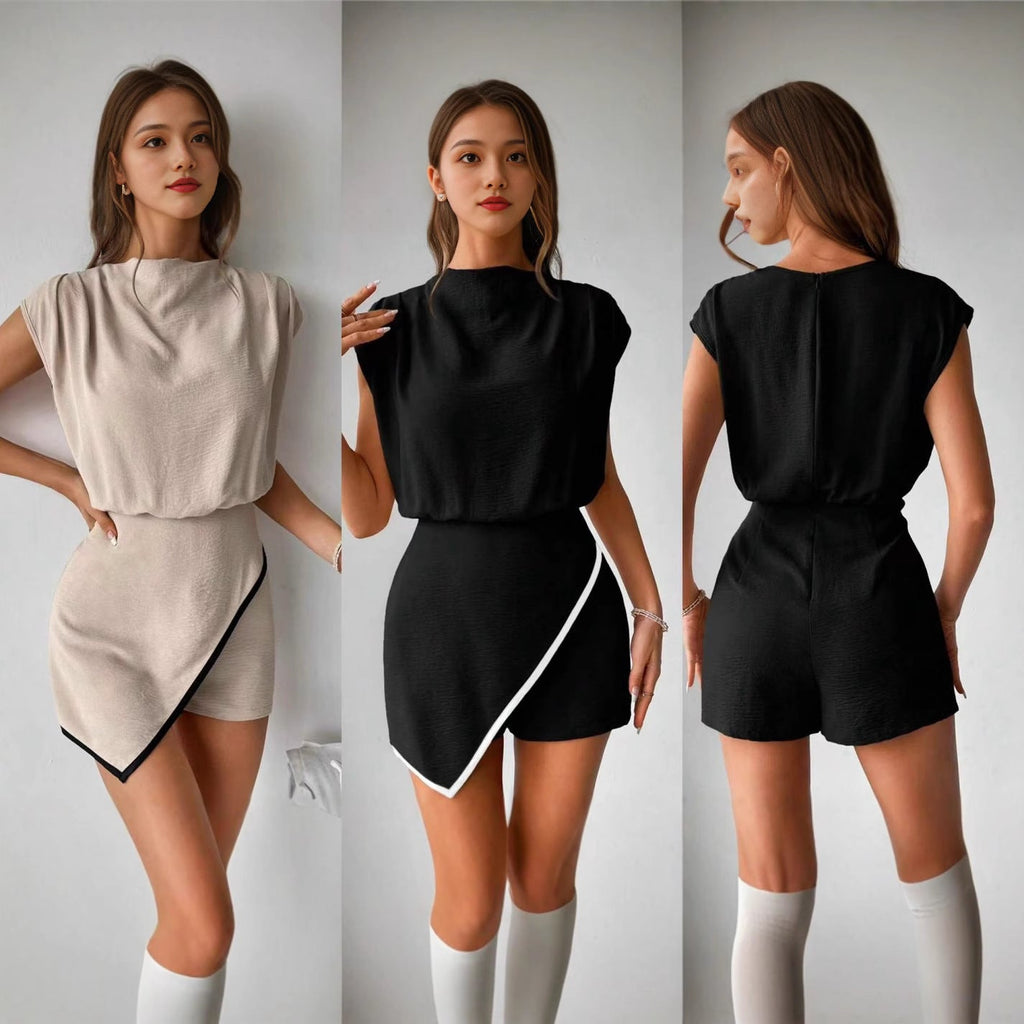 Asymmetrical Romper
