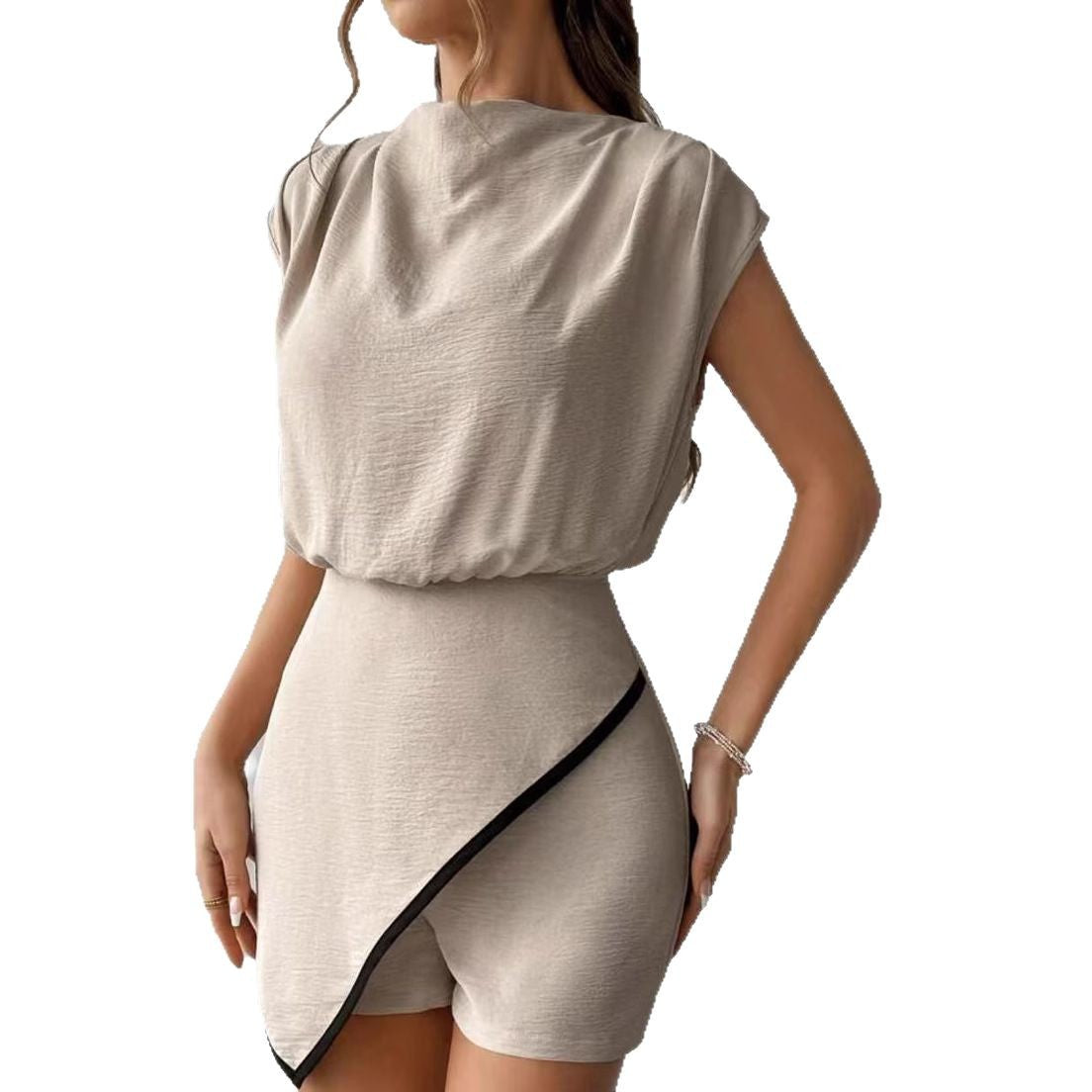 Asymmetrical Romper