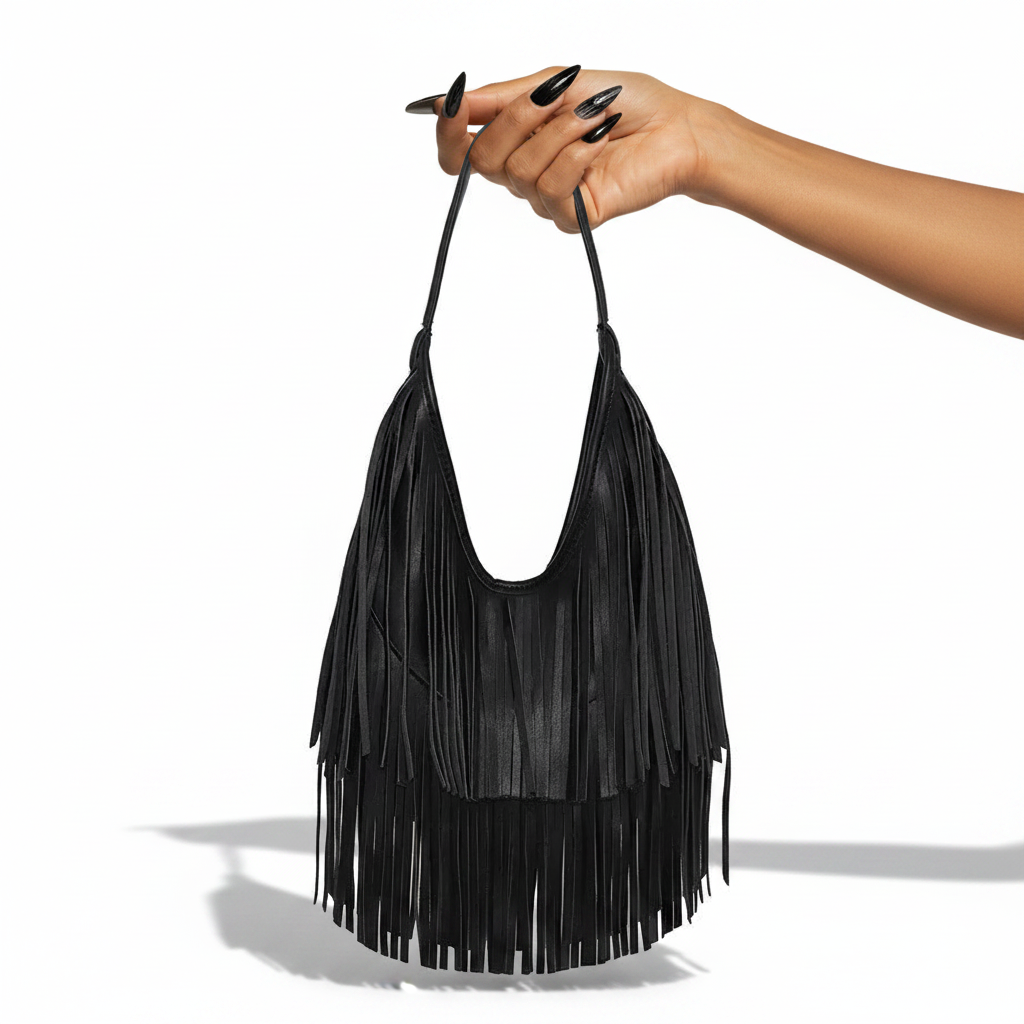 Untamed Fringe Shoulder Bag