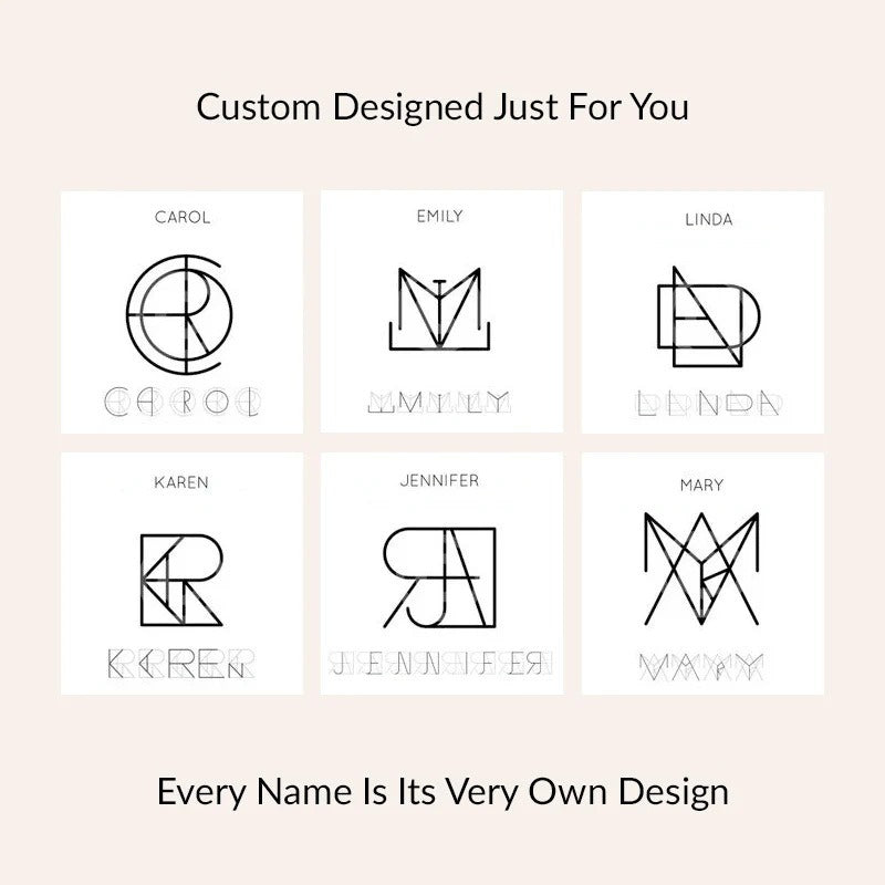 The Lettering necklace