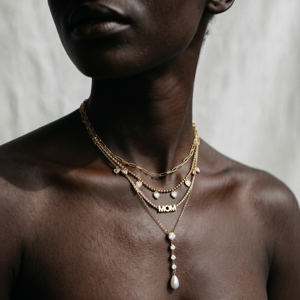 Worthy Letter Necklace